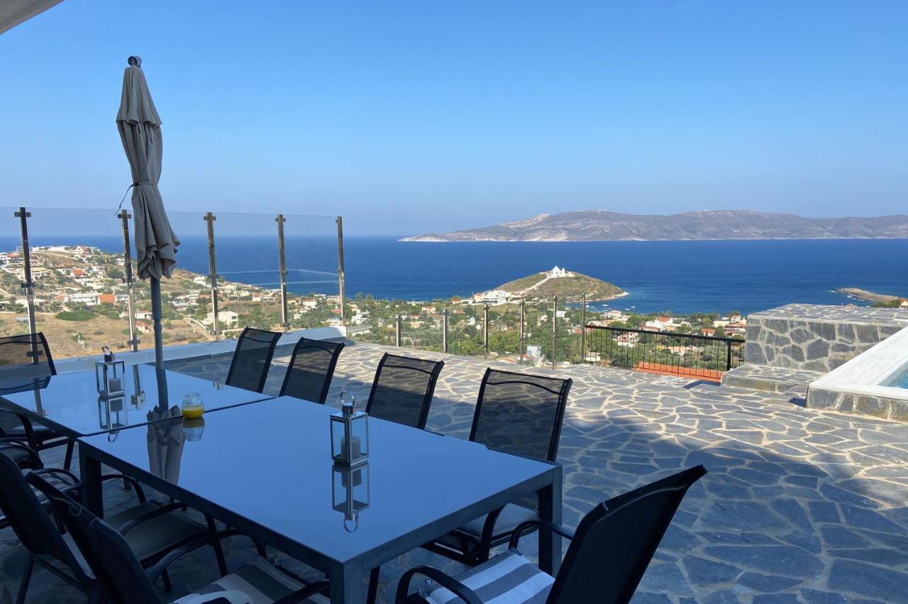 Villa Panorama Agia Marina Mikrolimanou 外观 照片
